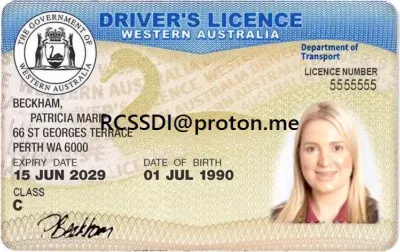 Australian drivers license for sale online