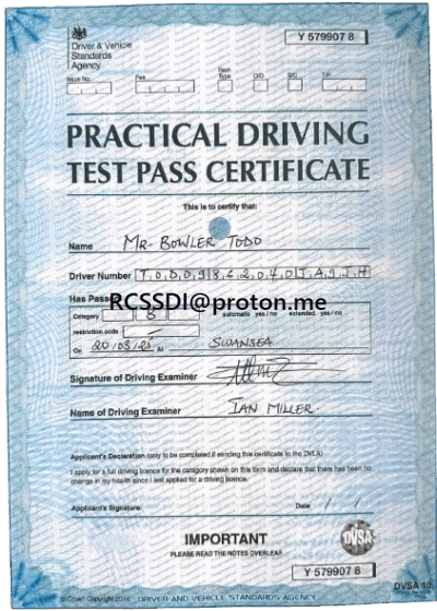 DVLA UK Driving Licence - Image 4