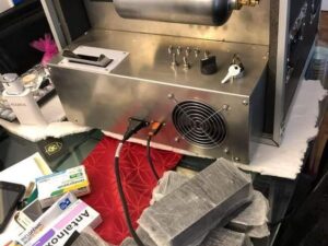 Automatic money cleaning machine