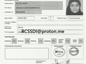 IELTS certificate online without exam