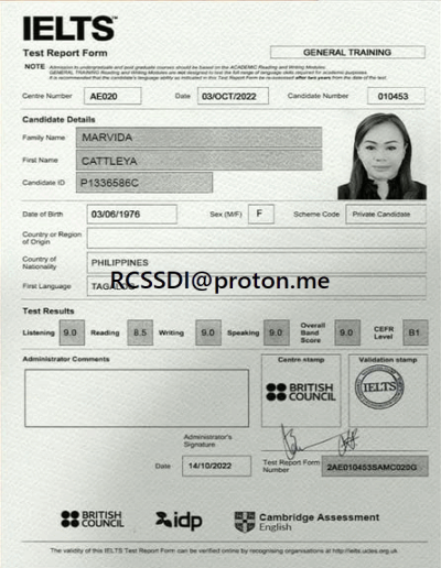 IELTS Certificate - Image 2