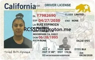 US drivers license for sale online