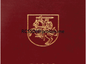 Lithuanian passport for sale online